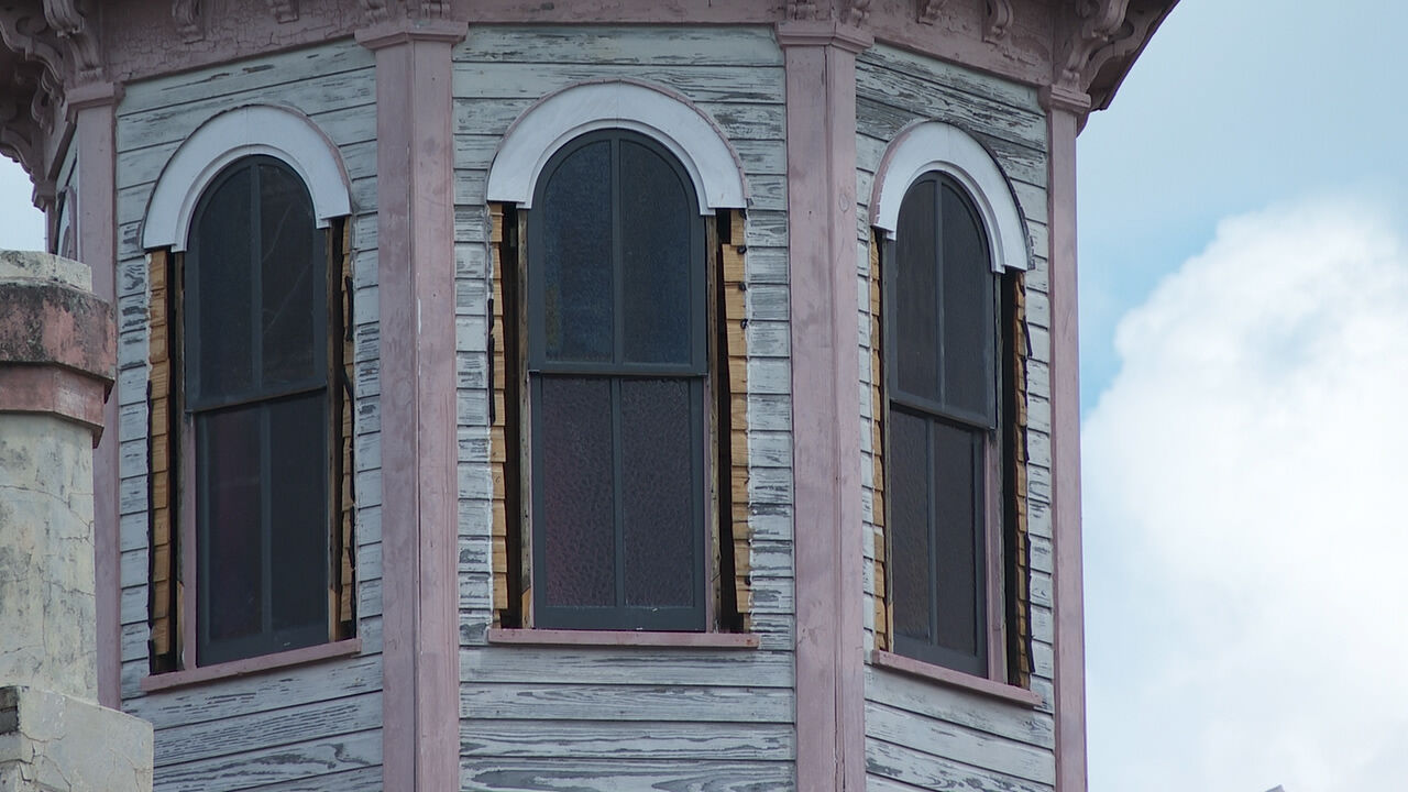 Underway renovations at the Ace of Clubs House